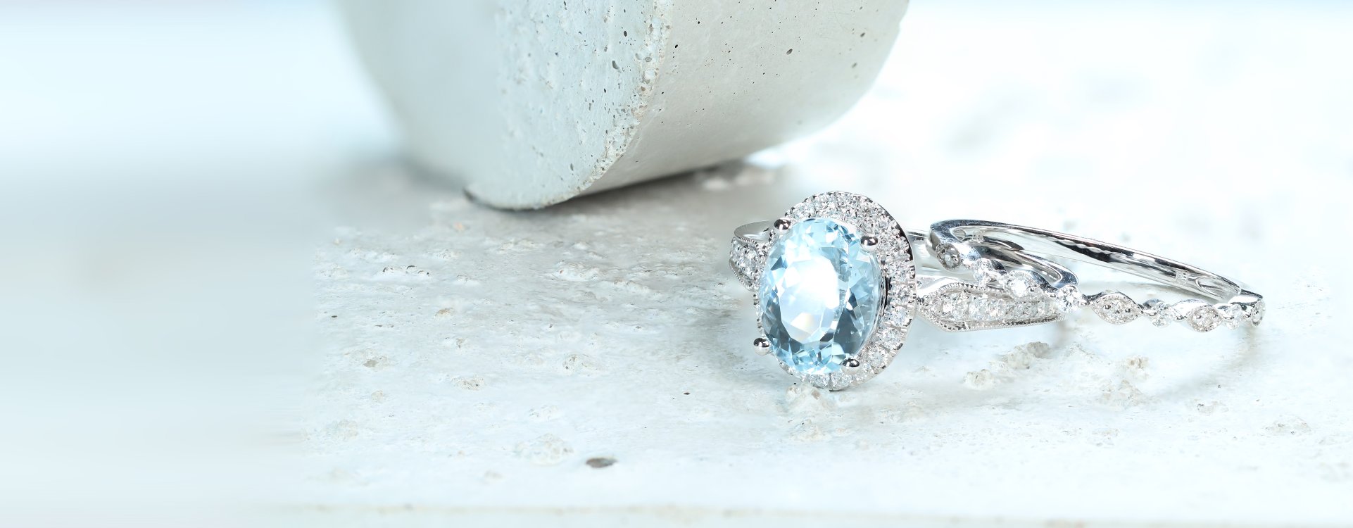 Aquamarine Rings